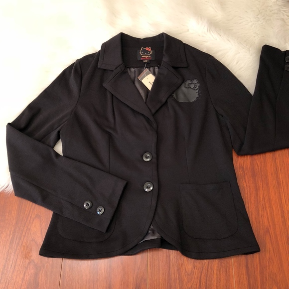 Hello Kitty Black Blazer - Picture 2 of 7